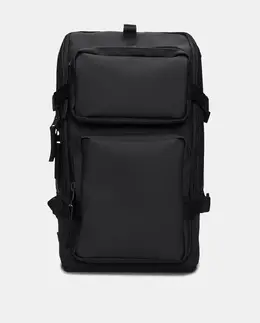 Водонепроницаемый рюкзак с передними карманами Trail Cargo Backpack Rains, черный 5711747558758 | negro