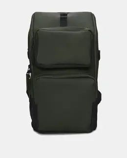 Водонепроницаемый рюкзак с передними карманами Trail Cargo Backpack Rains, зеленый 5711747558758 | verde