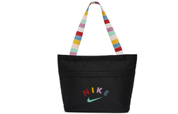 Сумка-шоппер Tanjun Collection из полиэстера, женская сумка-шоппер Nike, Black Magic Flamingo Red/Rising Emerald Green ba6210-010 | black magic flamingo red/rising emerald green
