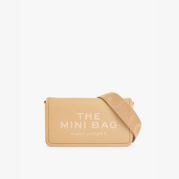 Миниатюрная кожаная сумка через плечо Marc Jacobs, коричневый r04333315 | camel