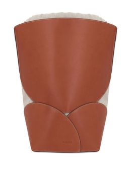 Jil Sander сумка через плечо Curve, коричневый j07zh0046p7103 | коричневый