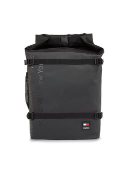 Рюкзак Tommy Jeans, черный tjm daily + rolltop backpack am0am12120 | fekete