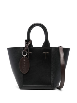 Tod's мини-сумка с подвеской-логотипом, черный xbwclna01t0n2b | черный