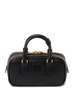 Мини-сумка Miu Miu с логотипом, черный 5bb142vooo2f8k | черный