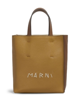 Сумка-шоппер Marni mini Museo, серый shmp0040l3p6533 | нейтральные цвета