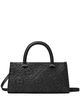 Tory Burch маленькая сумка-тоут с монограммой, черный 164641001 | черный