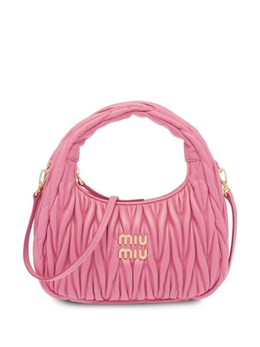 Стеганая мини-сумка Miu Miu Wander, розовый 5bc125vooyn88 | розовый