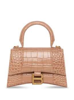 Сумка-тоут Balenciaga Hourglass с верхней ручкой, серый 5928331lrgm | нейтральные цвета