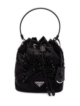 Сумка-тоут Prada с логотипом, черный 1be0672c4qvwrm | черный