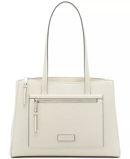 Сумка-тоут Hadley с тремя отделениями Calvin Klein, черный 14778794 | dove/black/white