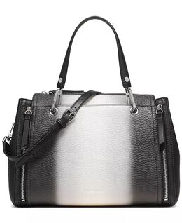 Сумка Garnet с тремя отделениями и молнией сверху, омбре Calvin Klein, серый 19036400 | blk multi