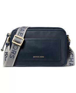 Маленькая нейлоновая сумка через плечо с логотипом и лямкой Michael Kors, черный 16401833 | black