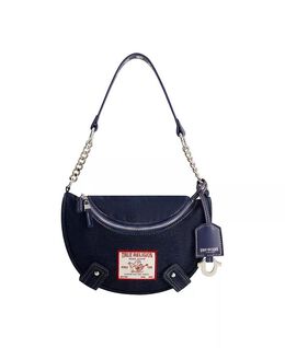 Джинсовая ручка-цепочка Hobo True Religion, синий 18513587 | denim / blue