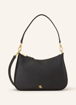 Сумка на плечо из сафьяновой кожи danni 26 LAUREN Ralph Lauren, черный 1377047 | schwarz
