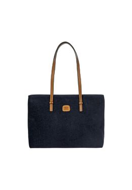 Сумка-шоппер Life Vittoria 32 см Bric's, синий 8016623440897 | blau