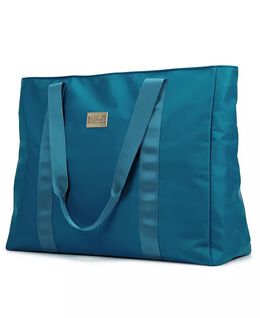Нейлоновая дорожная сумка-тоут для выходных Badgley Mischka, синий 11806273 | aqua