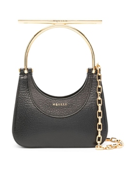 Alexander McQueen сумка-тоут Cross-Bar размера мини, черный 8035251vdbg | черный