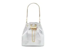 Кожаная сумка-ведро aurele Ted Baker, серебряный/металлик 588849 | silvermetallic