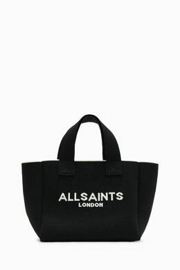Мини-Корзина-Тоут Allsaints izzy All Saints, черный b65-716 | black