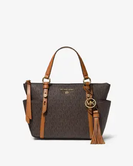 Сумка-тоут Nomad с логотипом Michael Kors, коричневый 194900005682 | marrón
