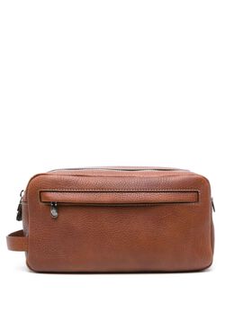 Brunello Cucinelli leather wash bag 26558951
