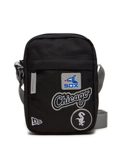 Сумка через плечо New Era, черный mlb patch side sox 60358208 | fekete