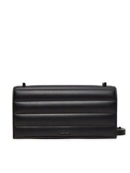 Сумка Calvin Klein, черный line quilt sm conv shoulder bag k60k612639 | fekete