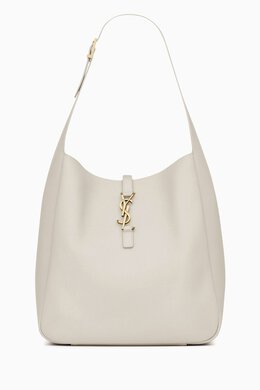 Saint Laurent Large Le 5 à 7 Bag in Grained Leather 217888864_26