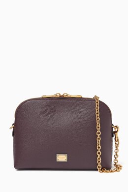 Dolce & Gabbana Mini Logo-plaque Bag in Dauphine Leather 217912661_174