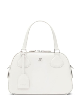 Courreges Courrèges сумка с металлическим логотипом, белый 324gsa133cr0065 | белый