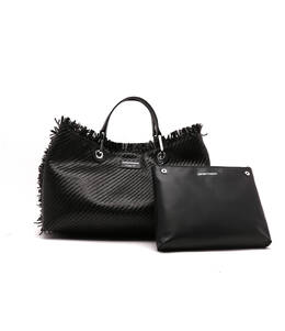 Сумка-шоппер Emporio Armani + marsupio, черный ea222w00001119600os | nero