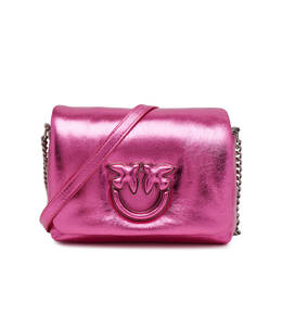 Сумка-мессенджер Pinko LOVE CLICK PUFF BABY SHEEP NAP, роза pi235w000178a3900os | rosa