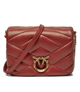 Сумка через плечо Pinko LOVE CLICK PUFF BABY, красный pi244w000157b8500os | rosso