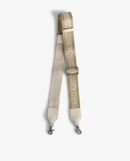 Аксессуар для сумки через плечо Gold Glitter Zadig & Voltaire, золотой 33308 | oro
