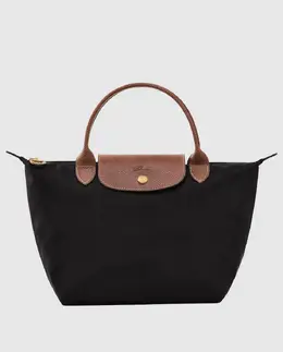 Сумка Le Pliage Original на молнии с застежкой Longchamp, черный 35734 | negro