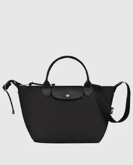 Маленькая многопозиционная сумка Le Pliage Energy на молнии Longchamp, черный 35734 | negro