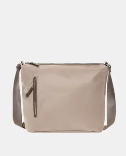 Темно-синий нейлоновый хобо с молнией Mandarina Duck, светло-коричневый 1002818521797 | marrón claro