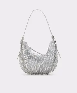 Сумка через плечо с застежкой-молнией Aldo, серебрянный 60314451660 | plata