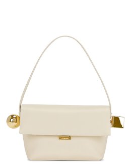 Сумка Le Rond Carre Jacquemus, цвет Light Ivory jquf-wy385 | light ivory