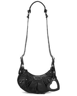 Сумка Balenciaga Le Cagole кожаная размера XS, черный balf-wy1492 | black