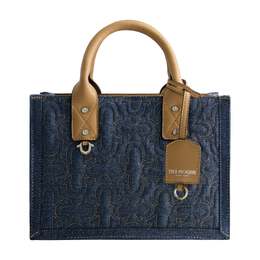 СТЕГАНАЯ ПОДКОВА СОВРЕМЕННАЯ СУМКА-ТОТ True Religion, цвет Dark Denim 7239757234236 | dark denim