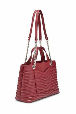Стеганая сумка-портфель Mab с ручкой сверху, цвет Пино Нуар Rebecca Minkoff 7200383434812 | pinot noir