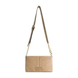 Стеганая сумка с клапаном True Religion, цвет Camel 7643190657084 | camel