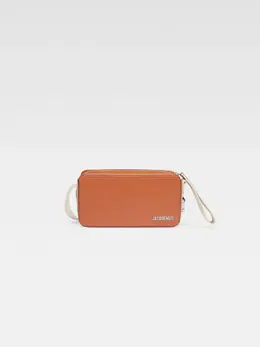 Практичная прямоугольная сумка Ле Куэрда Jacquemus, светло-коричневый 3700943284419 | light brown