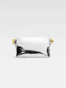 Клатч Рон Карре Jacquemus, серебряный 3700943288776 | silver