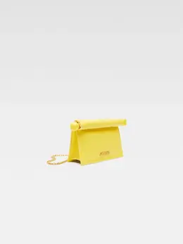 Мини-сумка клатч Ронд Карре Jacquemus, желтый 3700943420299 | yellow