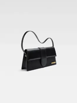 Длинная сумка с клапаном Ле Бамбино Jacquemus, черный 3700943012876 | black