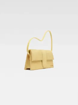 Длинная сумка с клапаном Ле Бамбино Jacquemus, бледно-желтый 3700943342362 | pale yellow