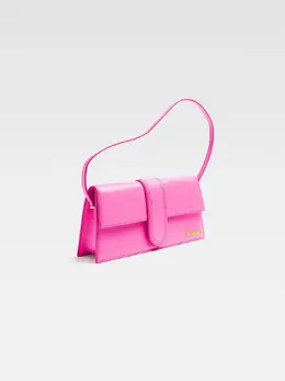 Длинная сумка с клапаном Ле Бамбино Jacquemus, розовый 3700943012869 | pink