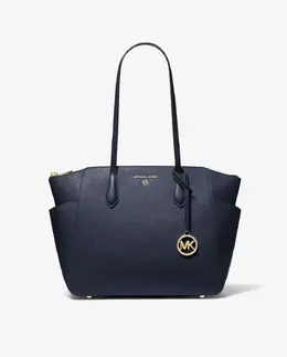 Кожаная сумка через плечо Marilyn Michael Kors, темно-синий 29786 | azul marino